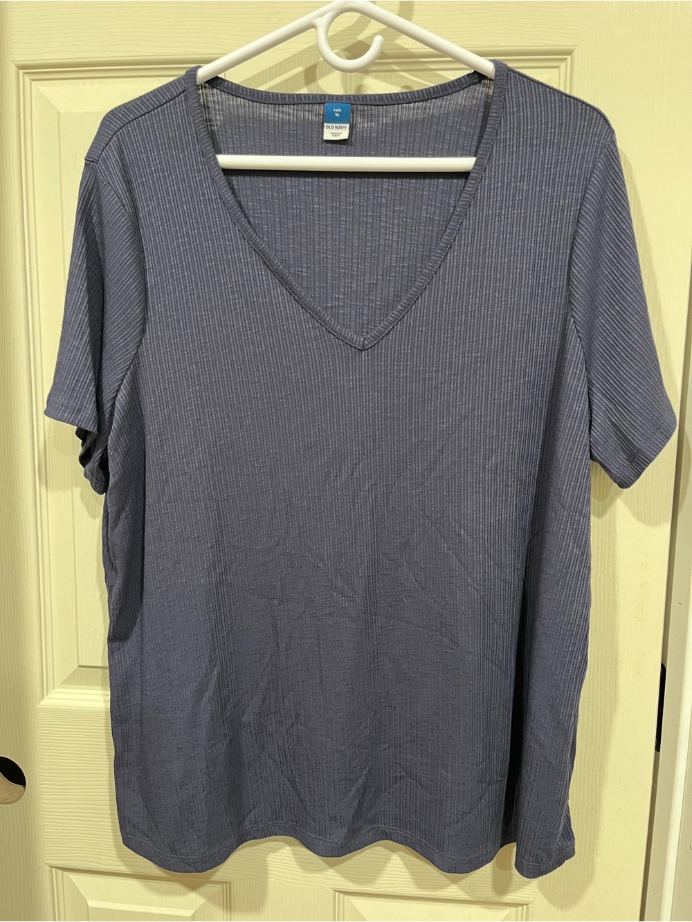 Old Navy Men's Short Sleeve V-Neck Tee - Slate Blue